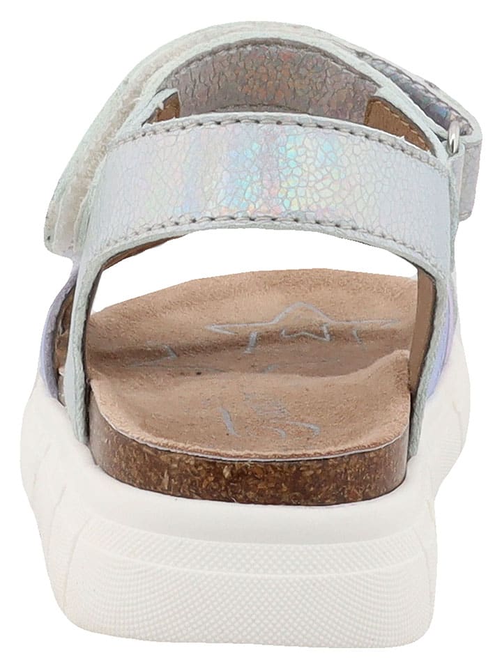 Tom Tailor Sandalen in Lila/ Silber günstig kaufen
