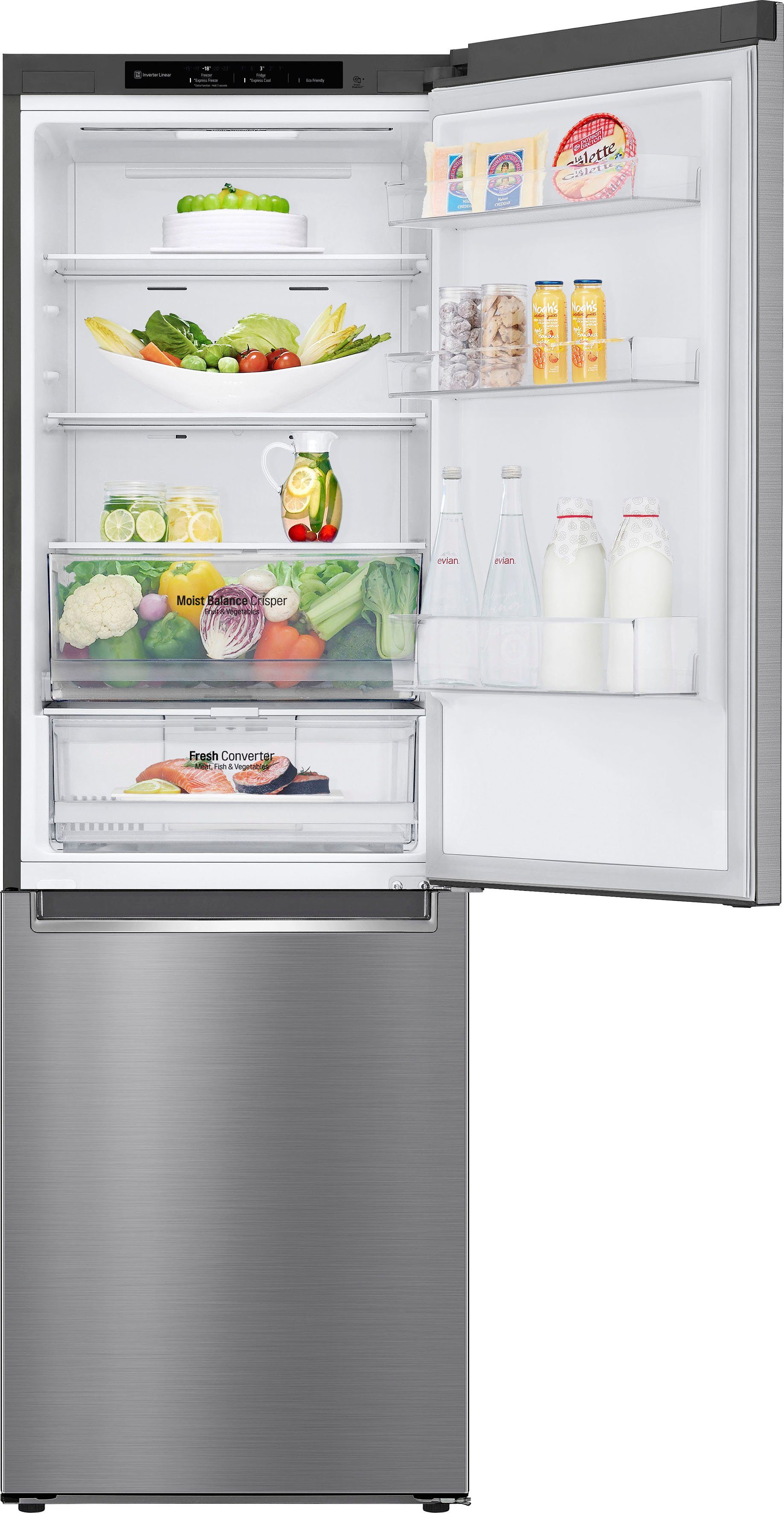 LG Kühl-/Gefrierkombination GBB61PZGFN, 186 cm hoch, 59,5 cm breit