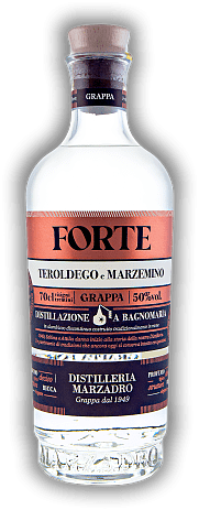 Marzadro Grappa Bivitigni Forte - Teroldego & Marzemino Marzadro Grappa Bivitigni Forte - Teroldego & Marzemino  0,7	 Liter - Vol 50%