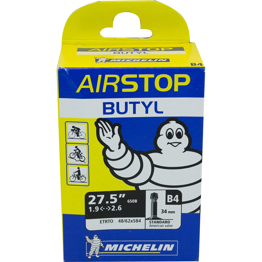 Michelin Fahrradschlauch, 27,5x1,9/ 2,5 PVL - ATU