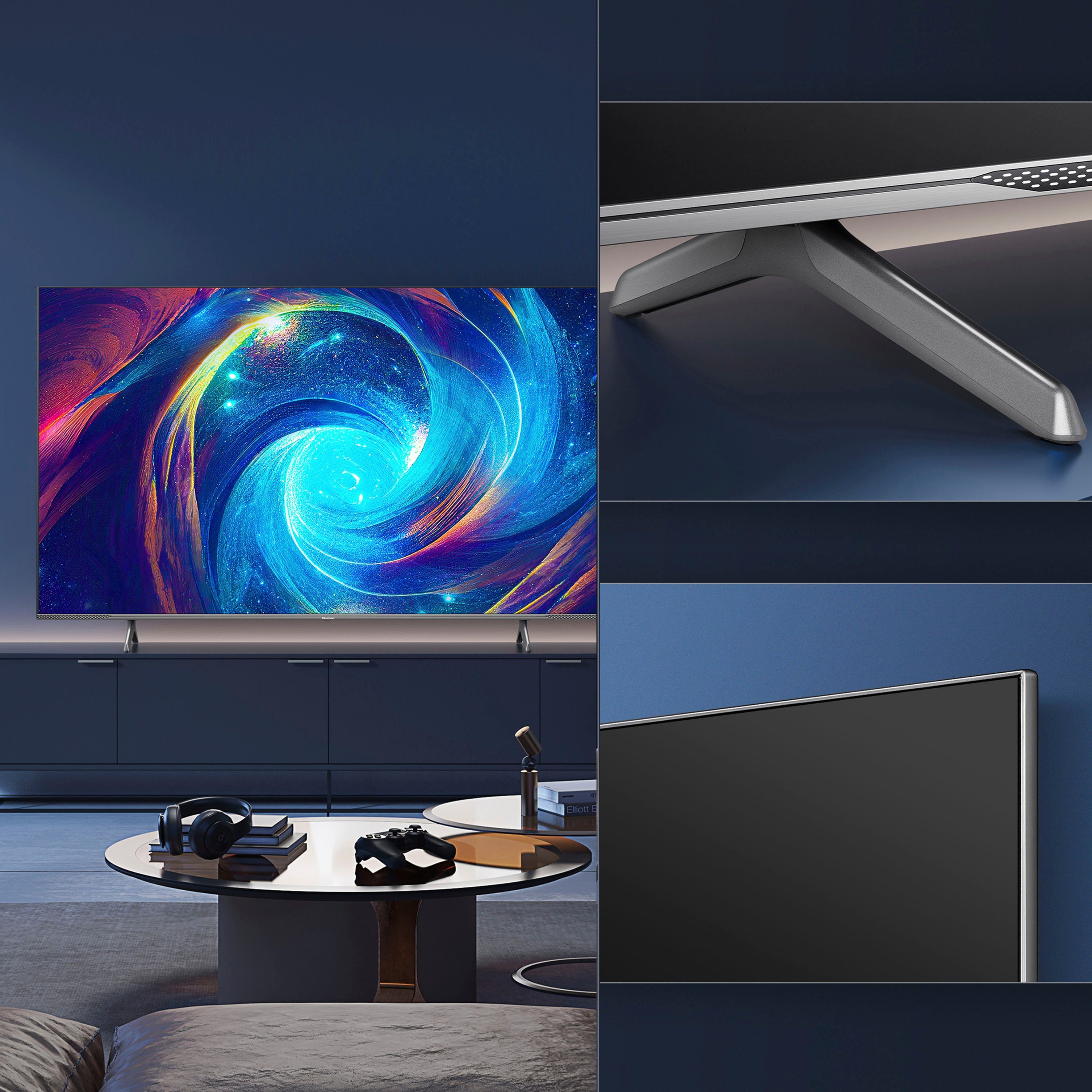 Hisense 75E77KQ PRO QLED-Fernseher (189 cm/75 Zoll, 4K Ultra HD, Smart-TV)