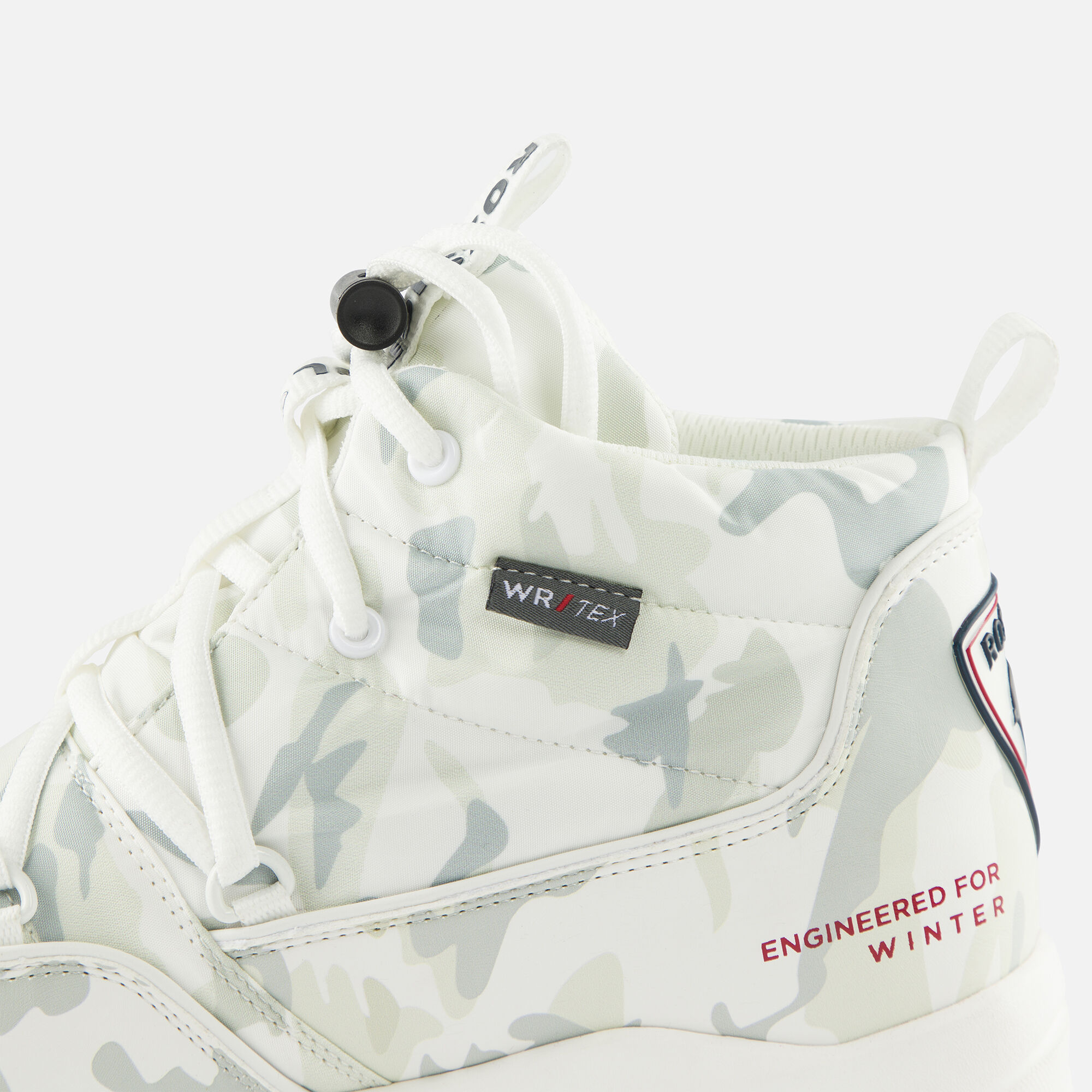 Bottines Après-ski Unisex Resort imperméables camouflage blanc
