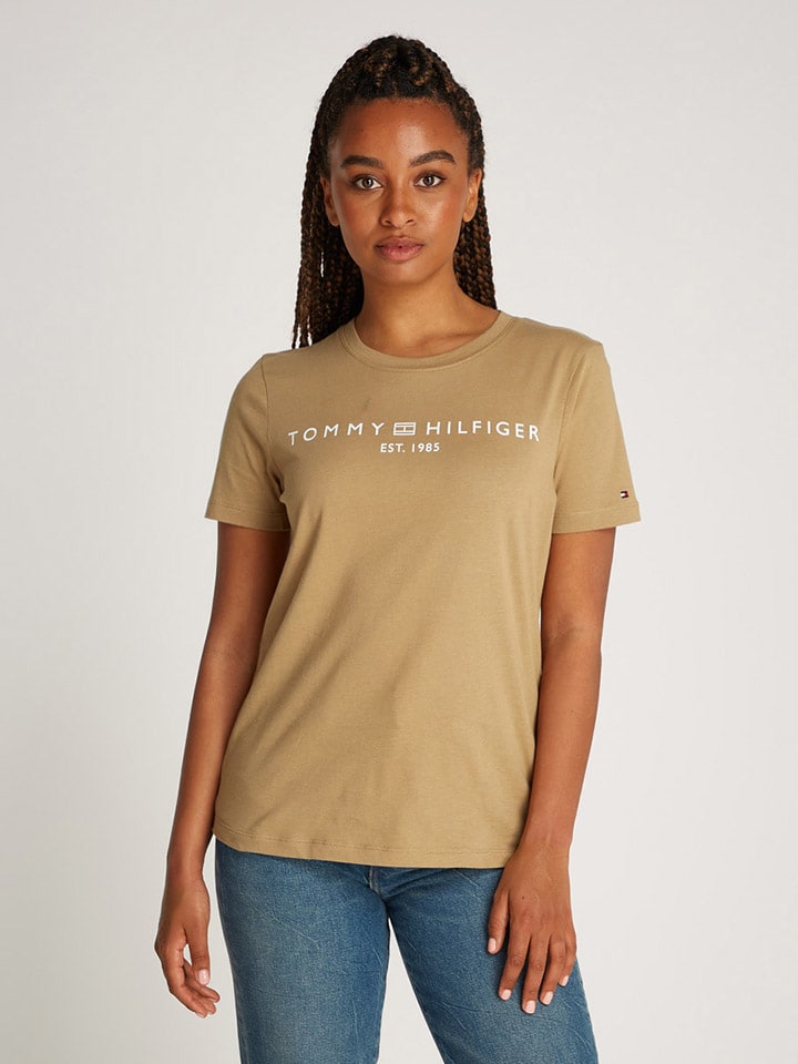 Tommy Hilfiger Shirt in Beige günstig kaufen