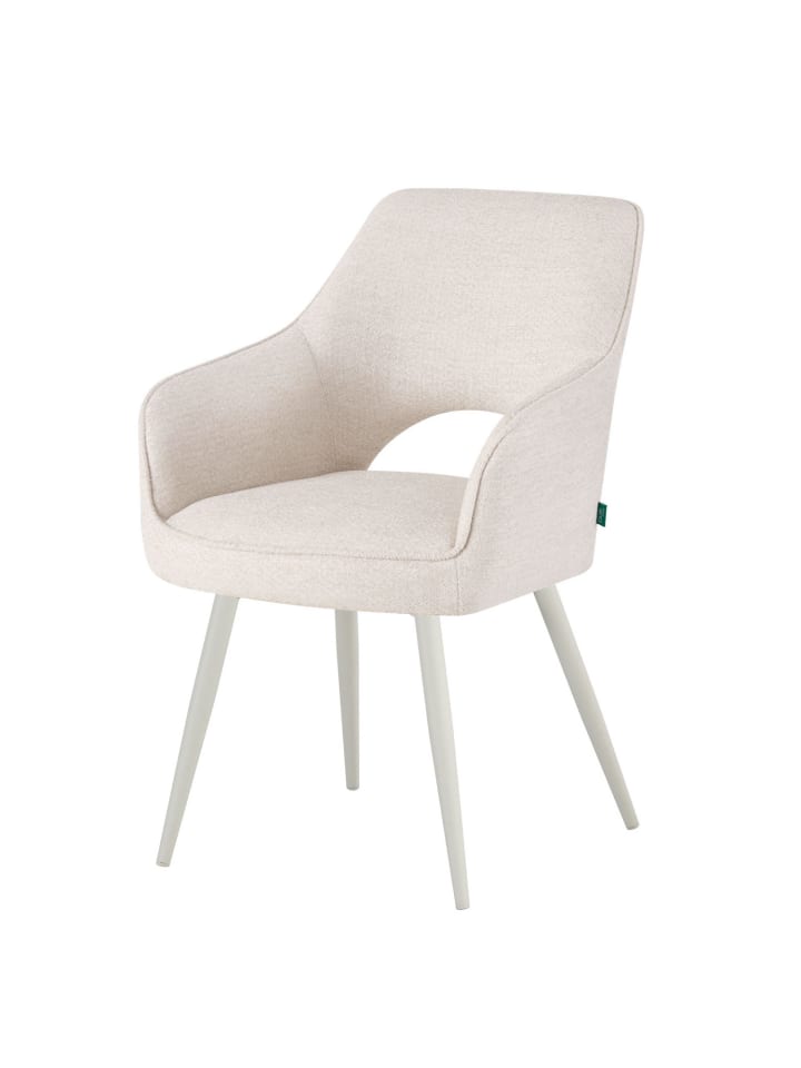 DUBI Möbel 2er-Set: Drehstuhl THOMAS-MOMO in Weiß - (B)57 x (H)86 x  (T)63 cm günstig kaufen onesize