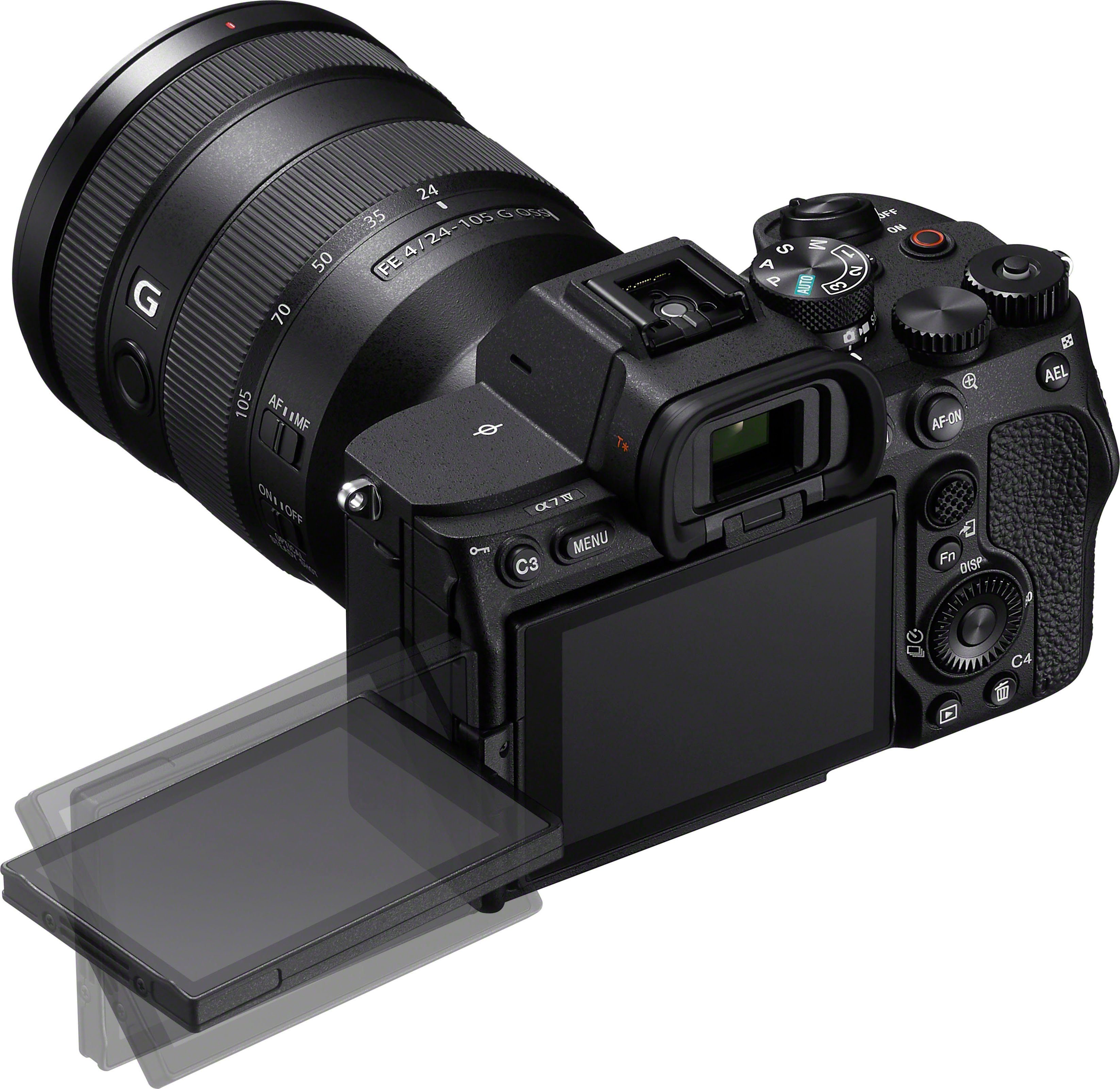 Sony ILCE-7M4K Systemkamera (Sony FE 28-70mm f3.5-5.6 OSS, 33 MP, Bluetooth, WLAN)