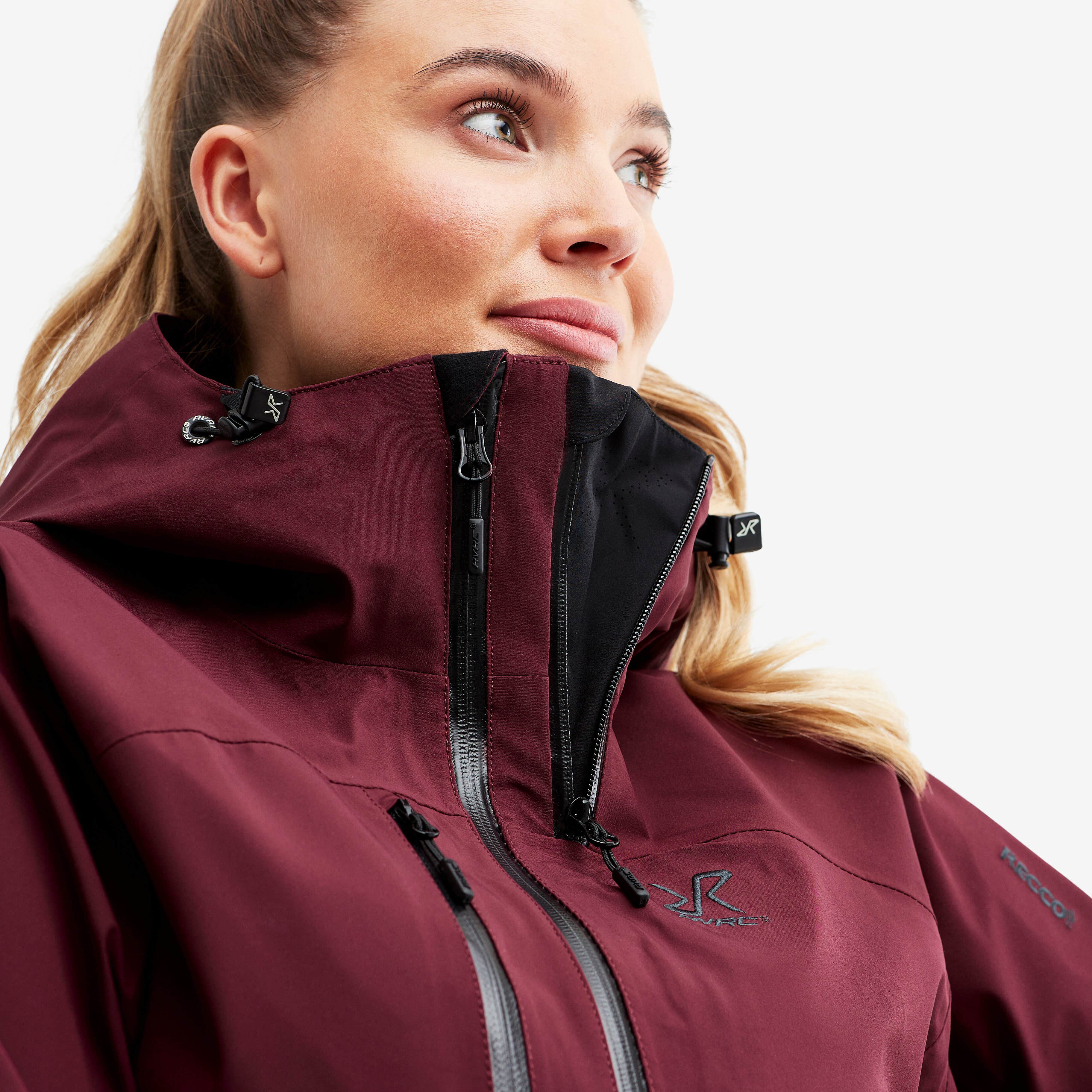 Cyclone Rescue Jacket 2.0 Femme Burgundy