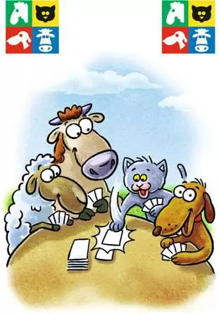 Kinder Mau Mau - Kartenspiel ab 3 Jahren
