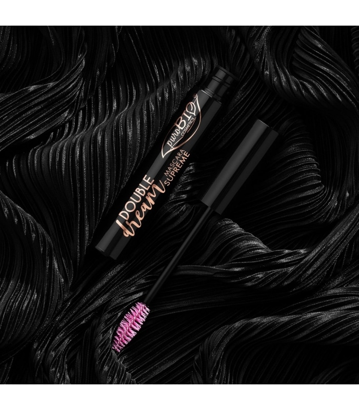 PUROBIO-MASCARA DOUBLE DREAM SUPREME-Allongeant, Voluminant et Rehaussant