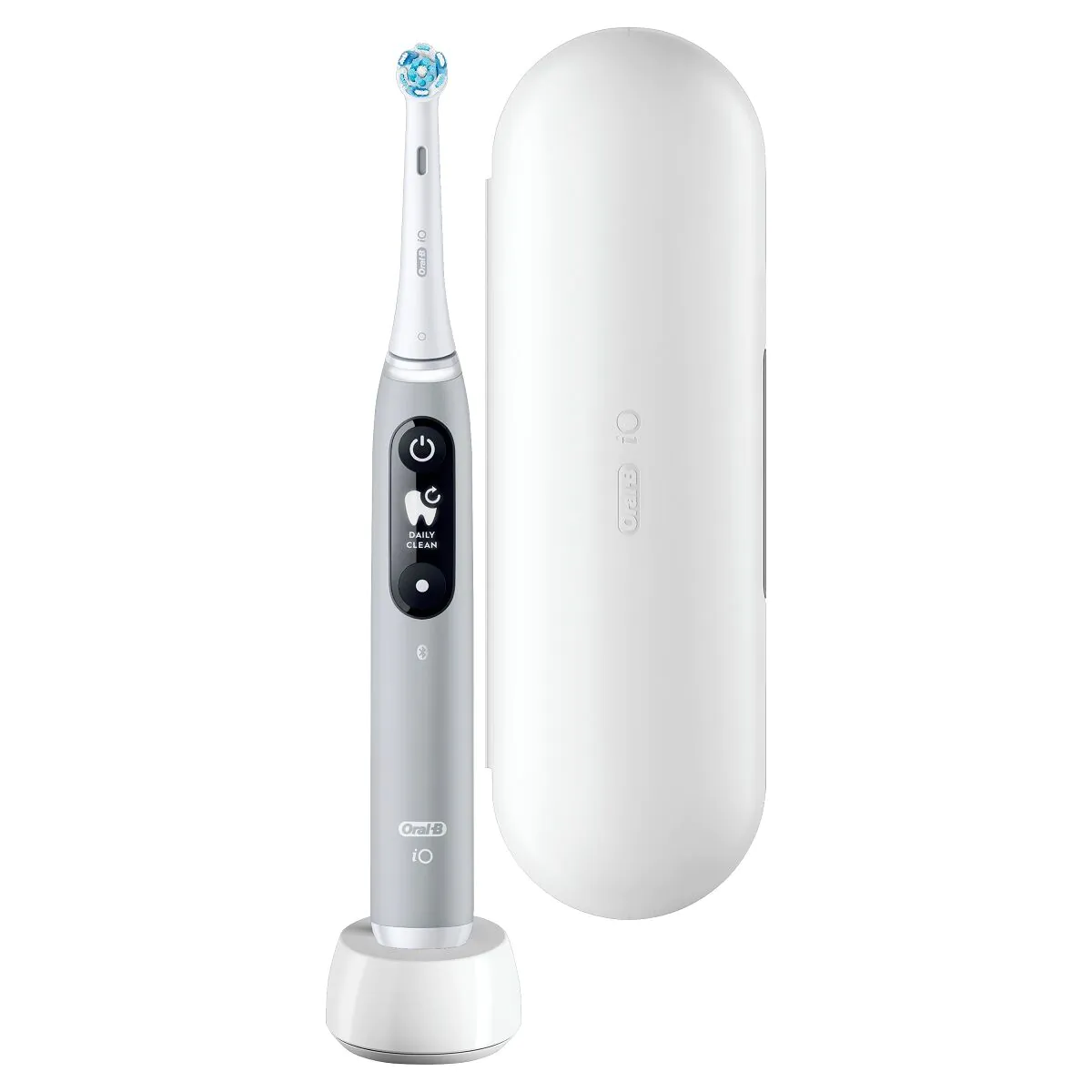 Oral-B Io Series 6 Grå Eltandbørste med Magnetisk Teknologi