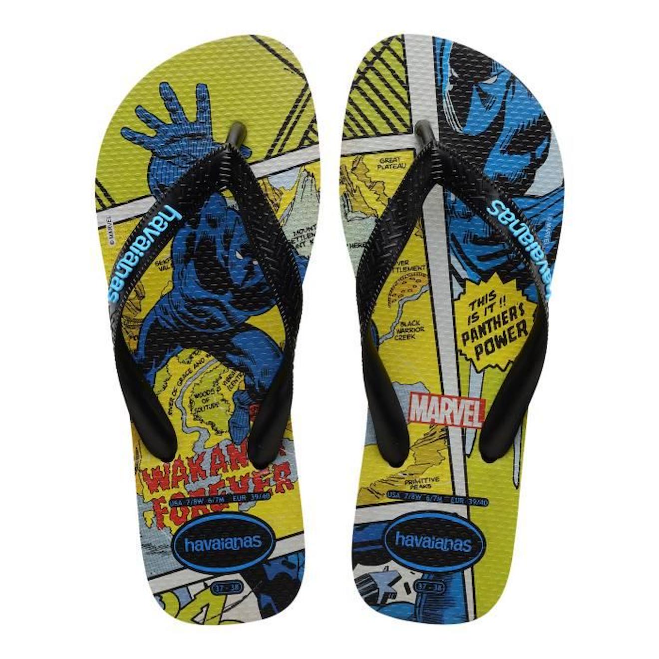 Tong à Enfiler Enfant Havaianas Top Marvel CL blanc