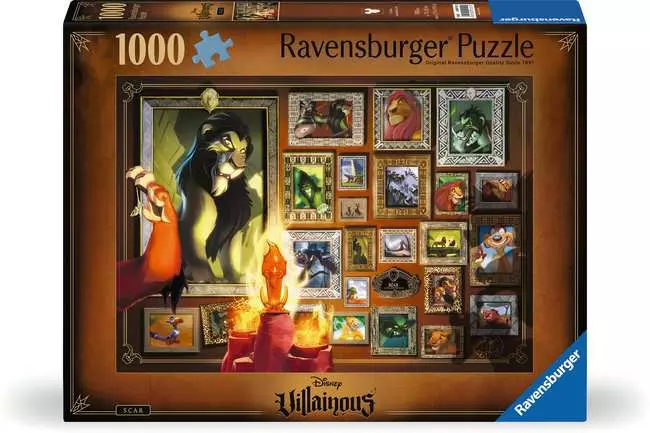 Puzzle 1000 Teile - Villainous: Scar