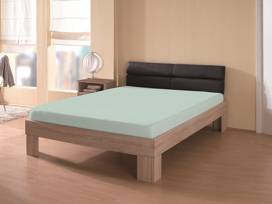 Dreamtex Jersey Spannbetttuch, ca. 90 - 100 x 200 cm - Aqua