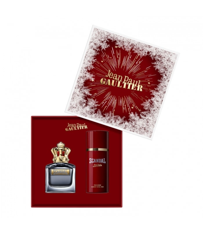 Jean Paul Gaultier-SCANDAL POUR HOMME-Coffret Eau de toilette 100 ml et déodorant 150 ml