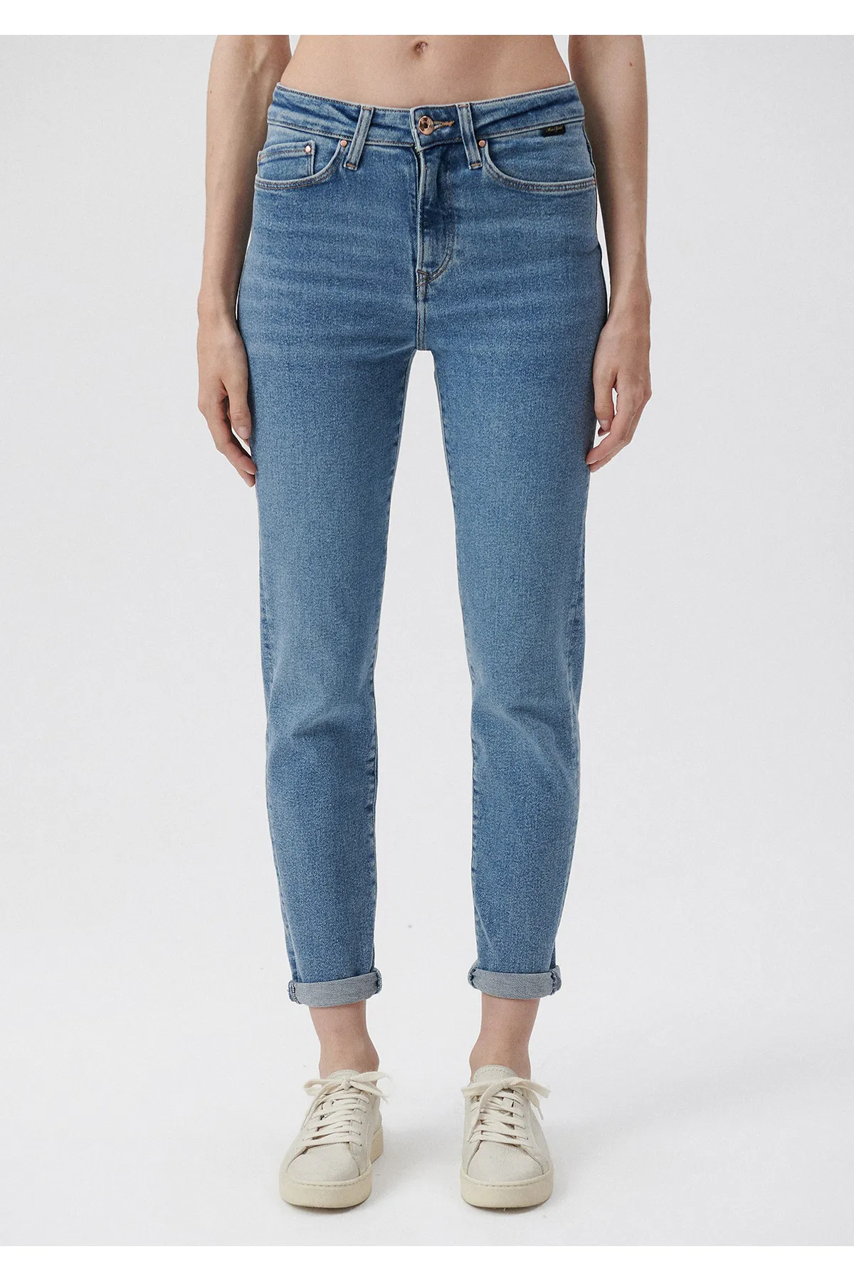 Mavi  Cindy Gold Shape Shaded Indigo Blue Jeanshose 100277-33555