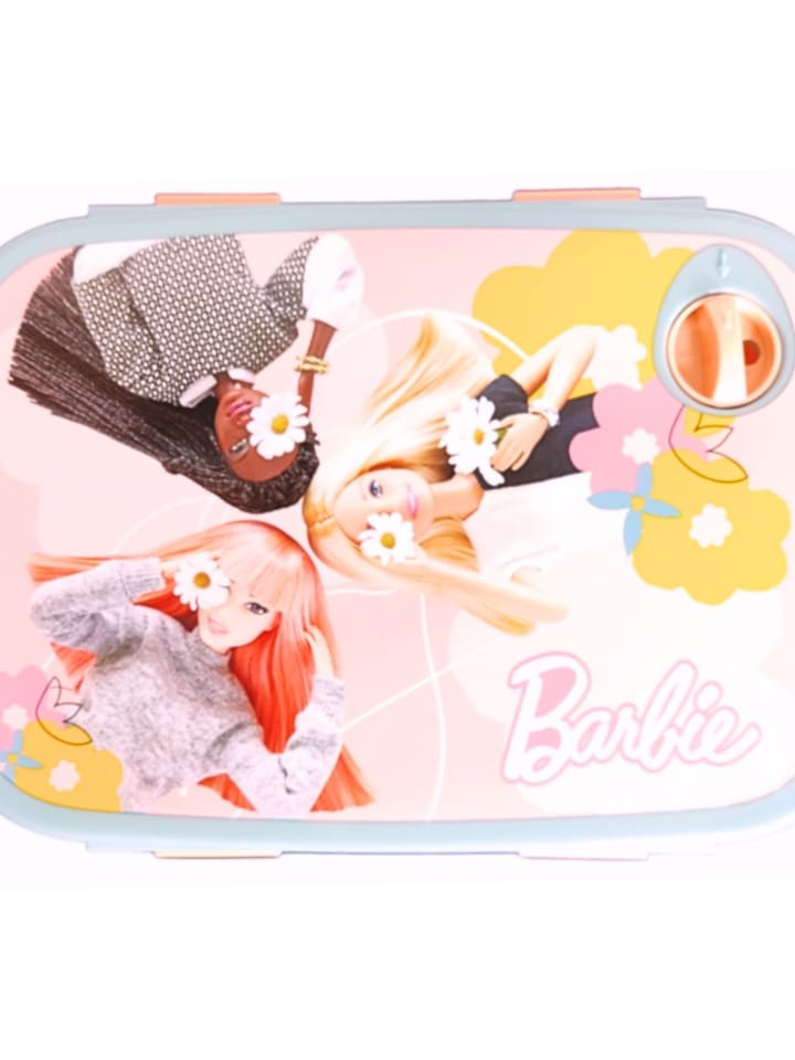 Barbie 2er Set: Brotdose   Alu-Trinkflasche Barbie in Bunt günstig kaufen 5,5
