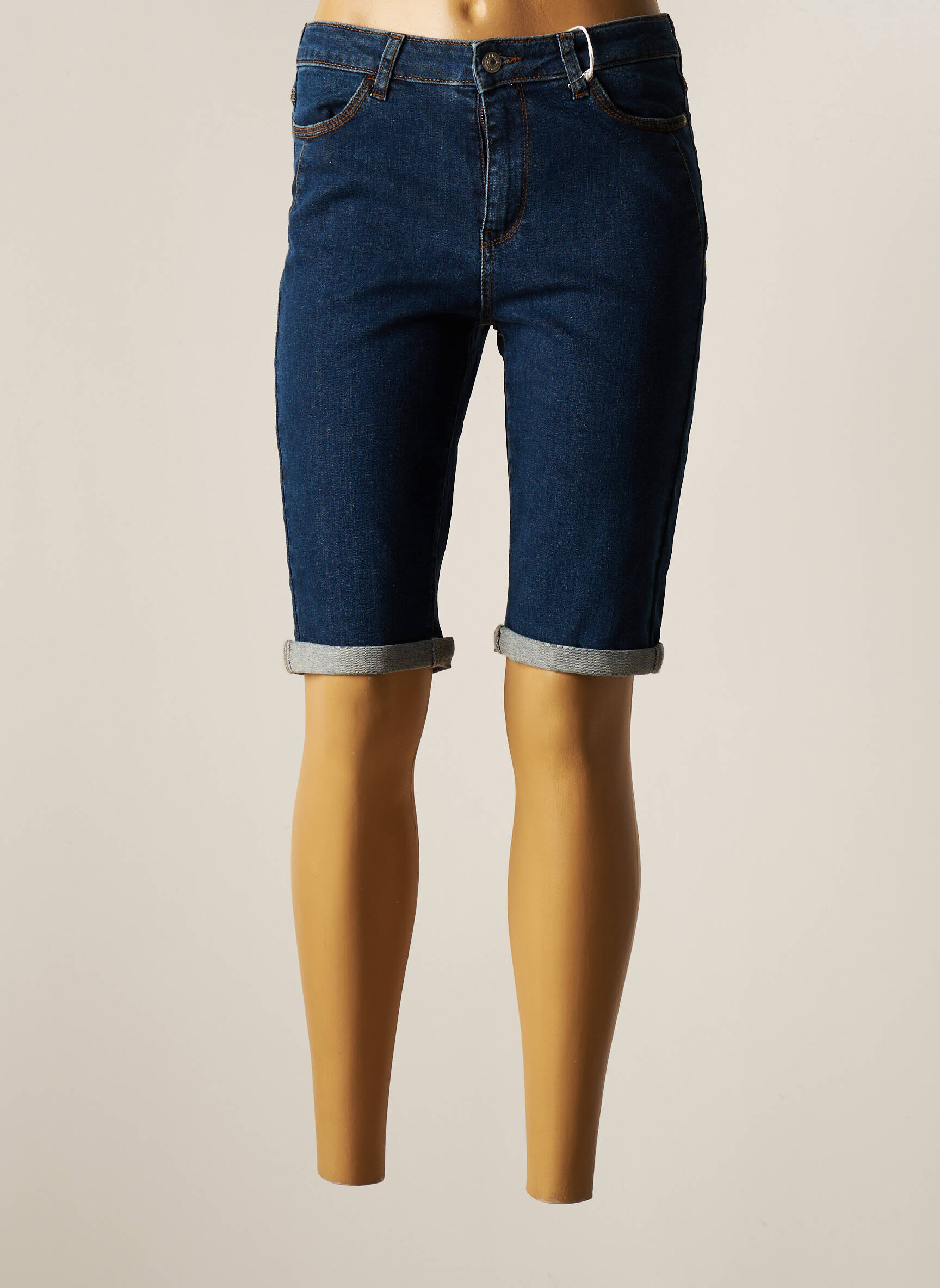 Kanope Bermudas Femme couleur bleu