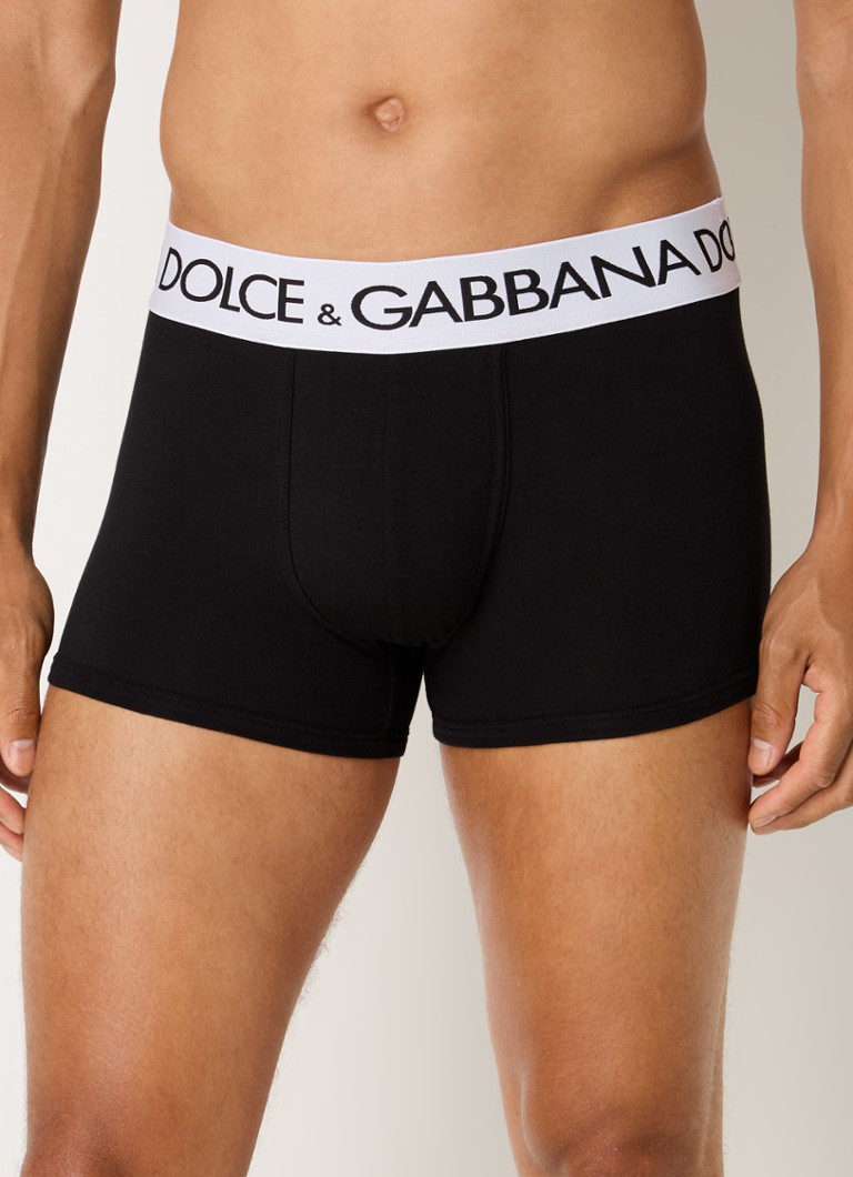 Boxer Dolce & Gabbana con elastico in vita con logo