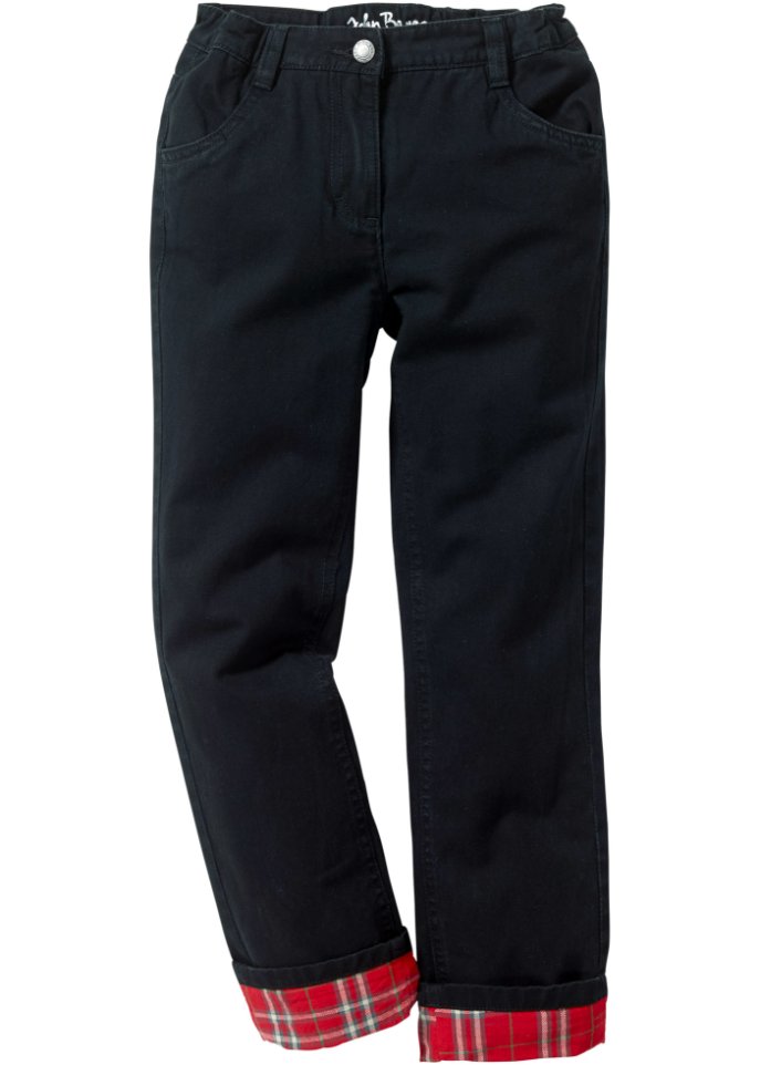Mädchen Thermohose mit warmem Flanellfutter