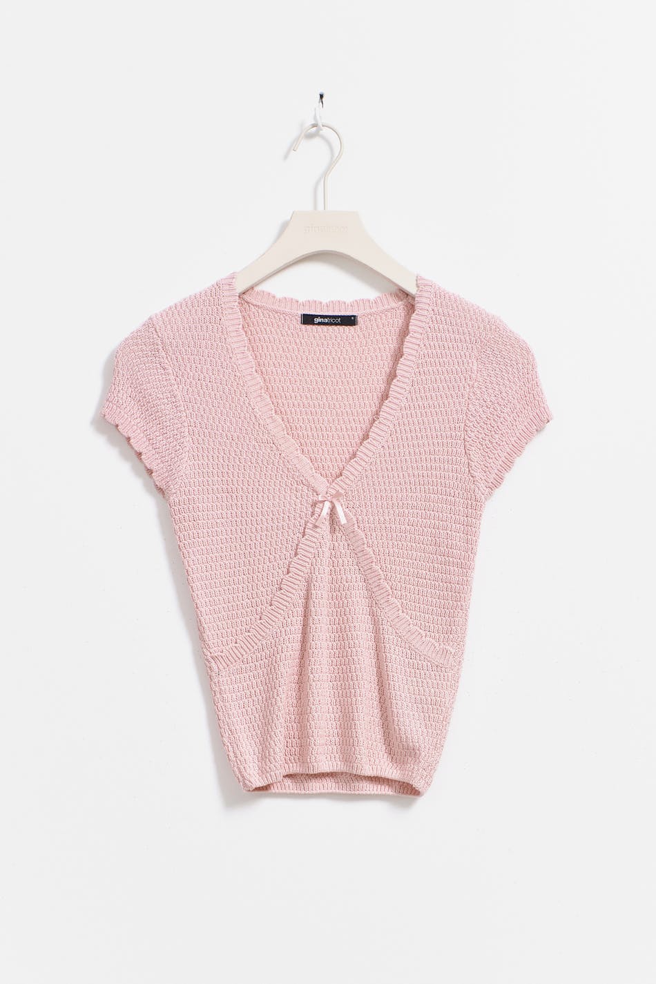 Crochet knitted top
