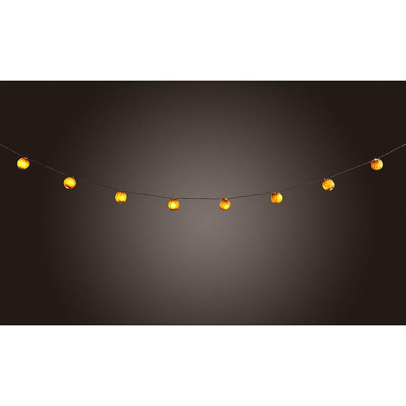 Home Lyslenke 10 LED, bambus-baller