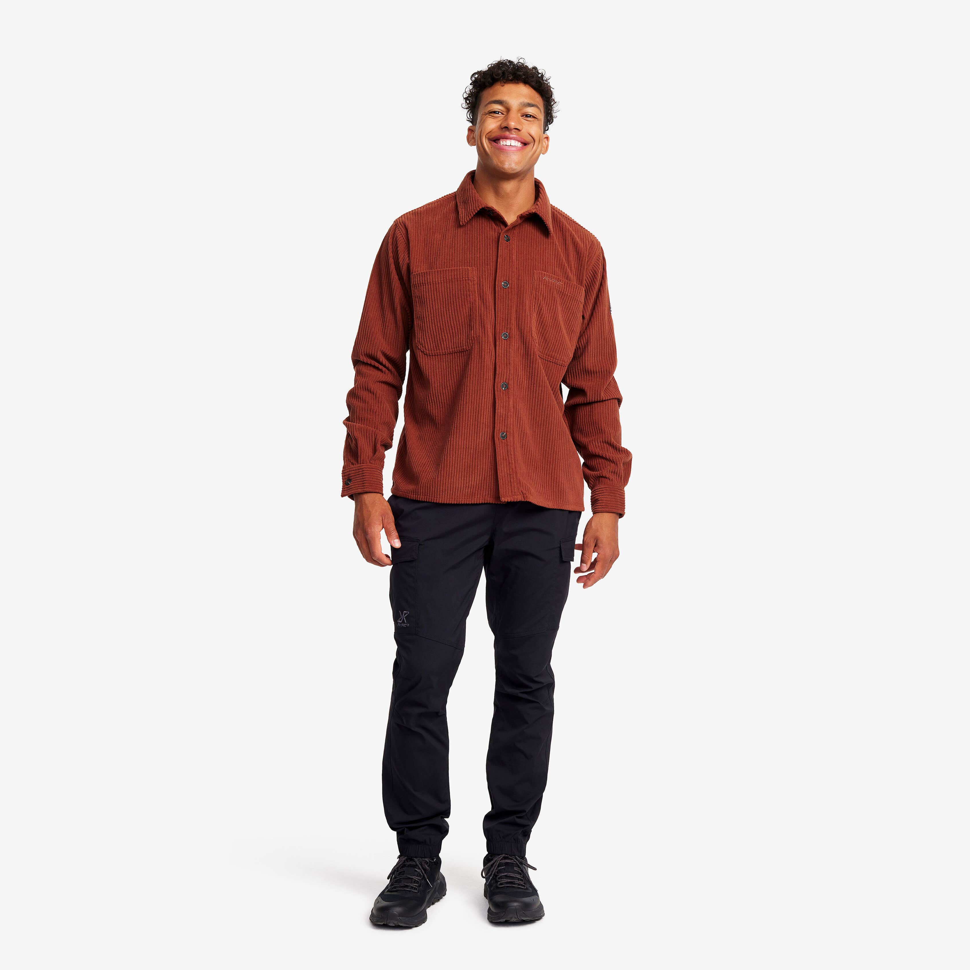 Cord Shirt Homme Smoked Paprika