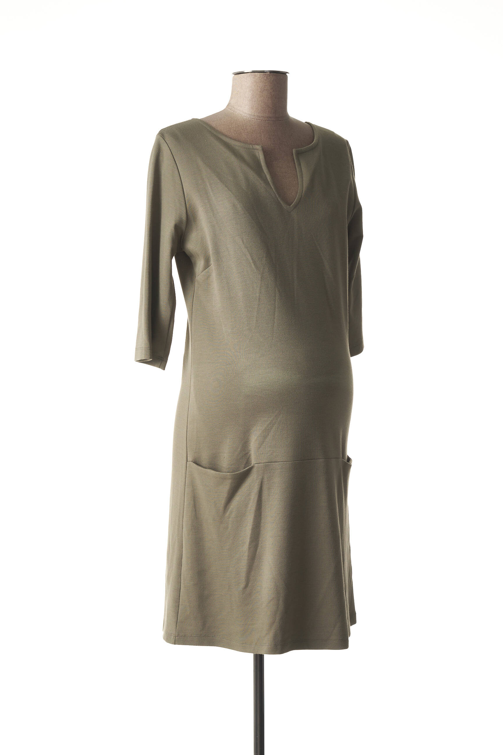 Fragile Robes Maternite Femme couleur vert