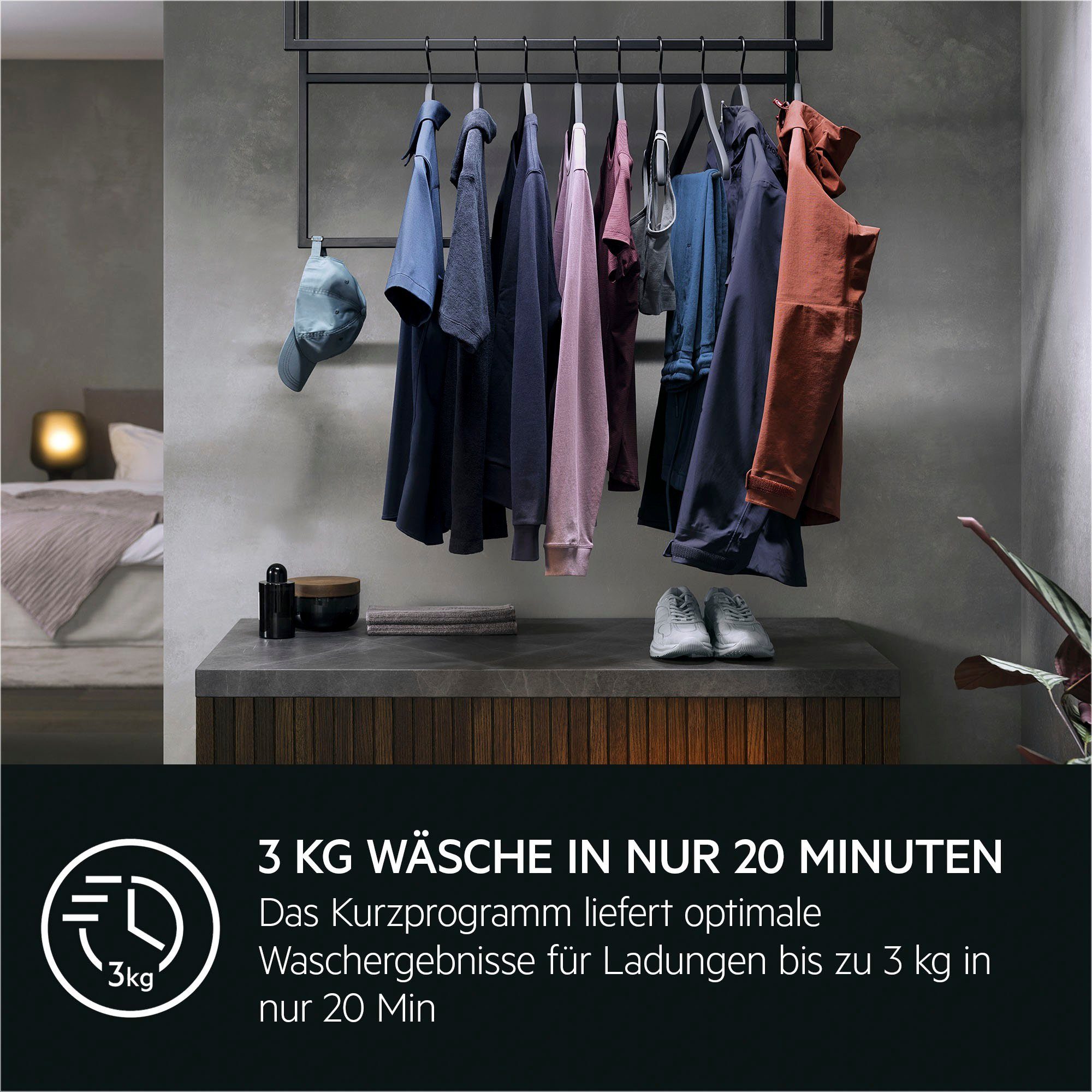 AEG Waschmaschine Toplader LTR6C360TL 913143648, 6 kg, 1300 U/min, ProSense® Mengenautomatik​ - spart bis 40% Zeit, Wasser und Energie