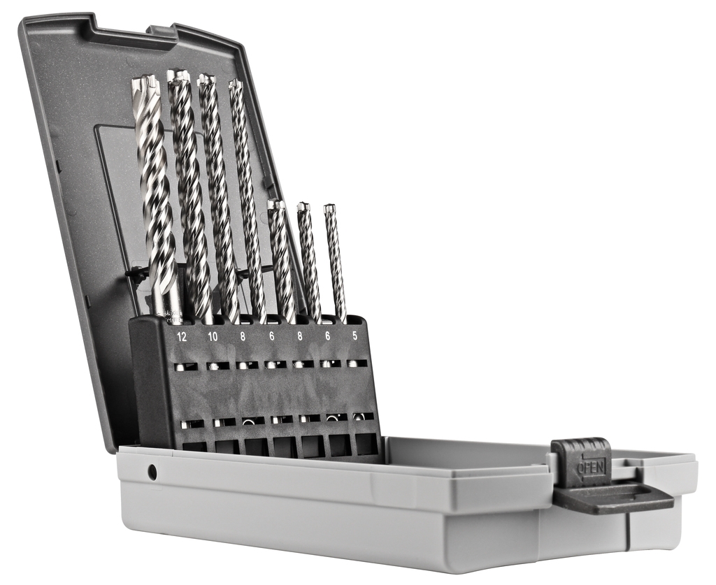 Makita Accessories E-14928 P4S: Set burghie pentru beton SDS-Plus, 7 piese