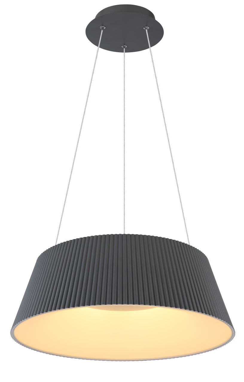 Globo Lighting - CROTONE - Hängeleuchte Metall anthrazit, LED