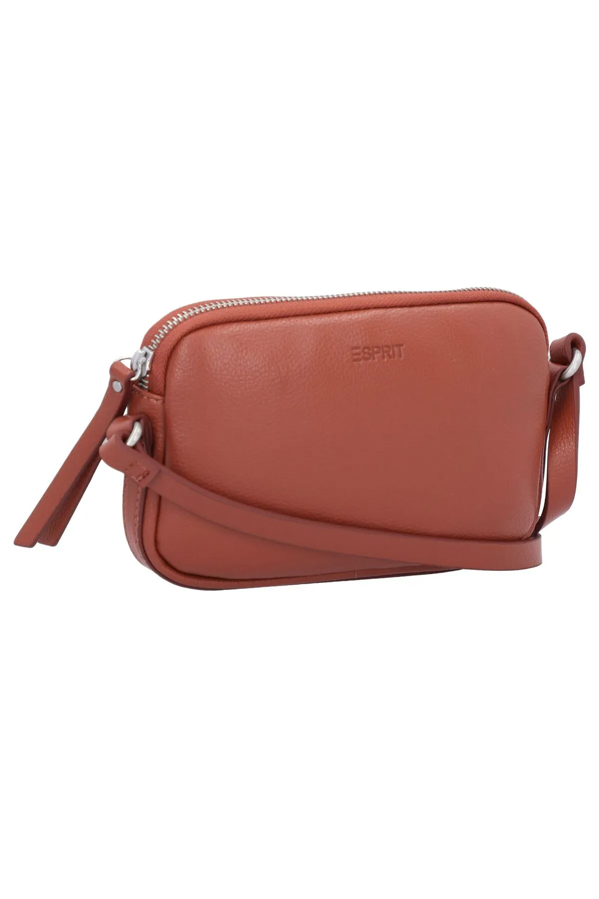 Esprit  Umhängetasche - Braun - Unifarben