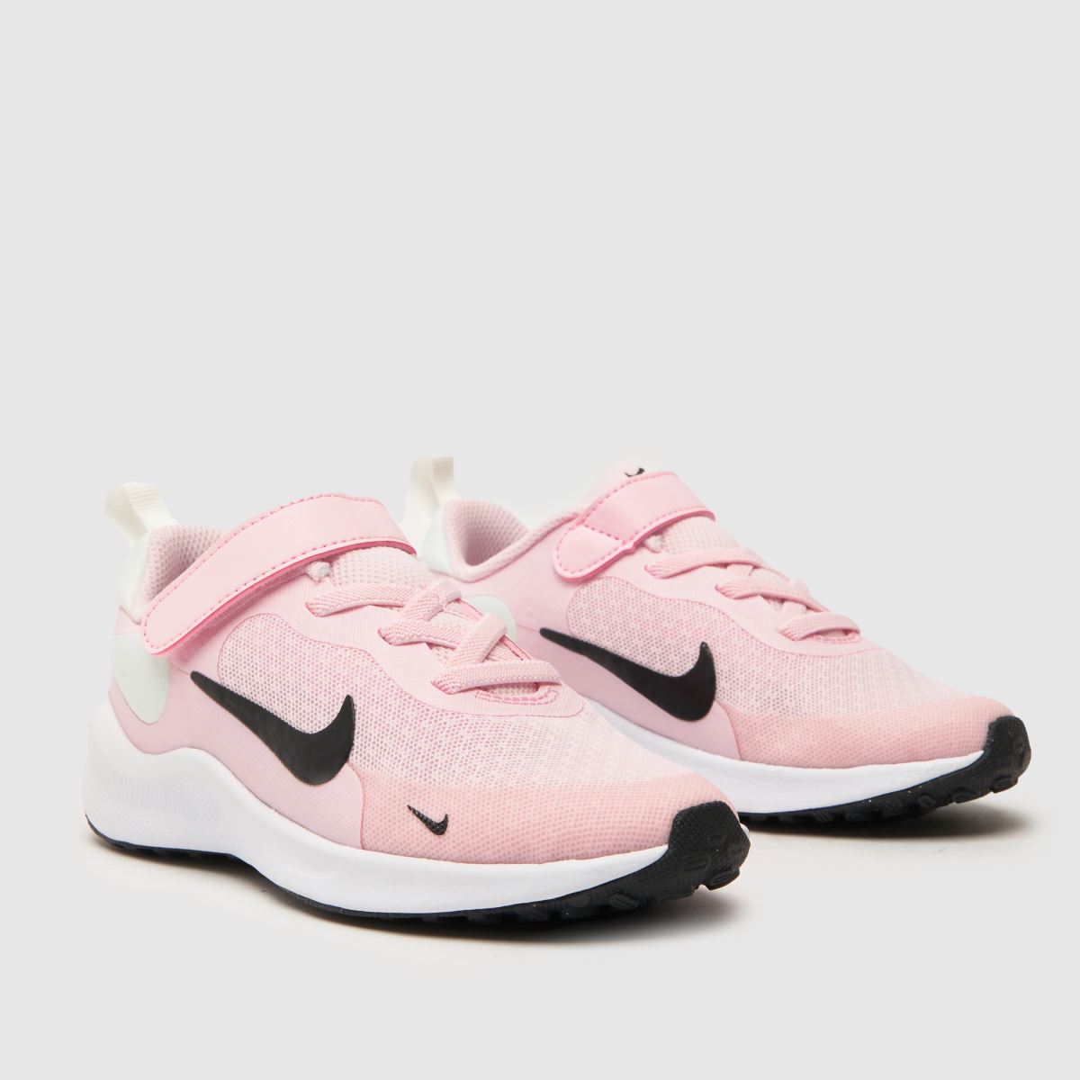 Nike ljusrosa Revolution 7 flickor junior träningsskor