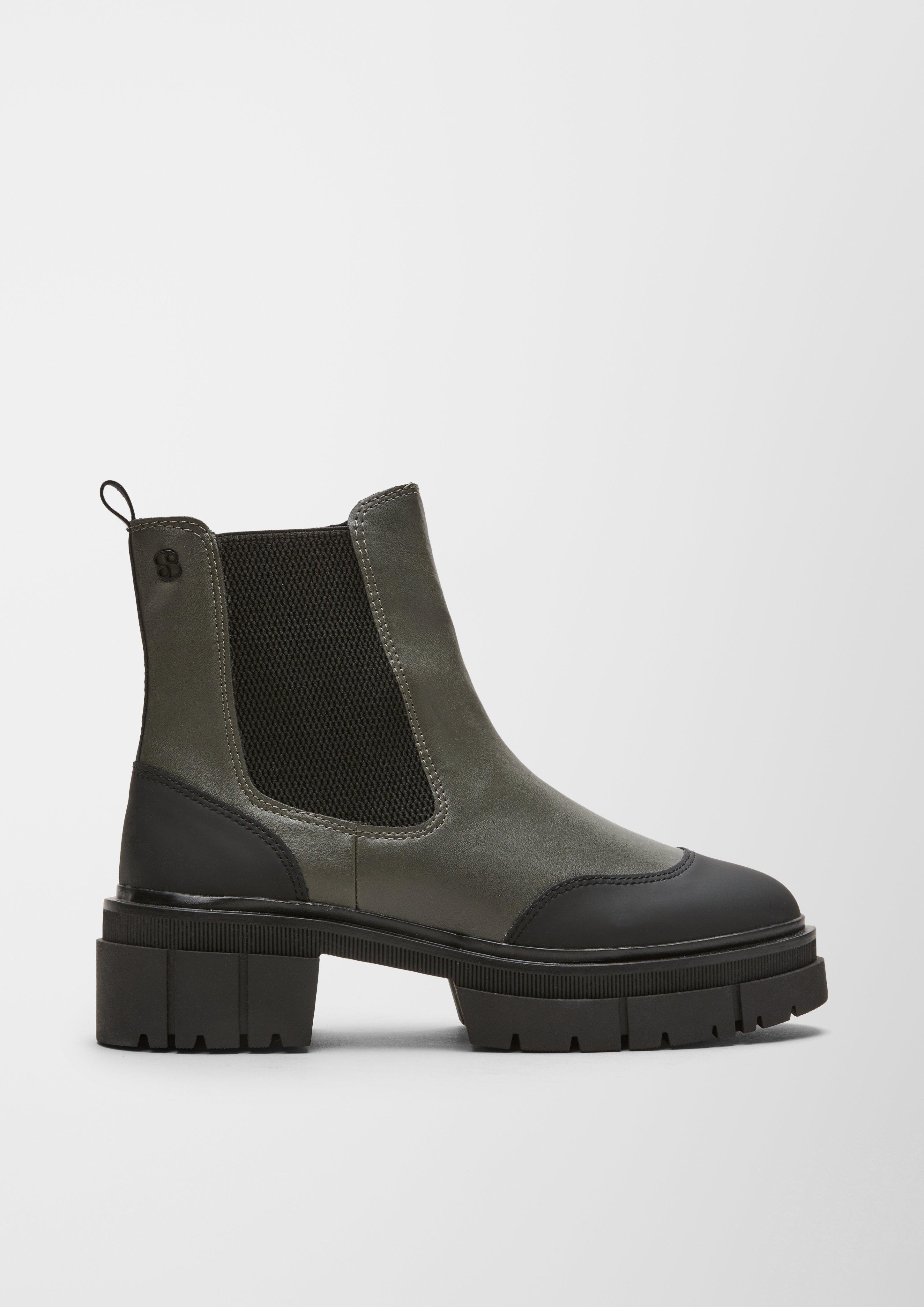 Stiefel mit Plateausohle  6006535-701