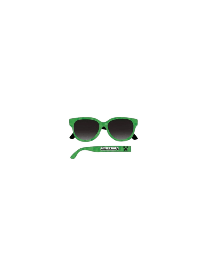 Disney Minnie Mouse Minecraft Kinder-Sonnenbrille – Perfekt für sonnige Tage in Grün günstig kaufen onesize