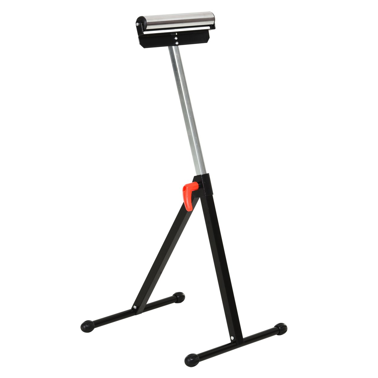 HOMCOM Rollenbock bis 90 kg, Metall, Schwarz