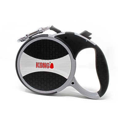 KONG Explore Einziehbare Leine Grau