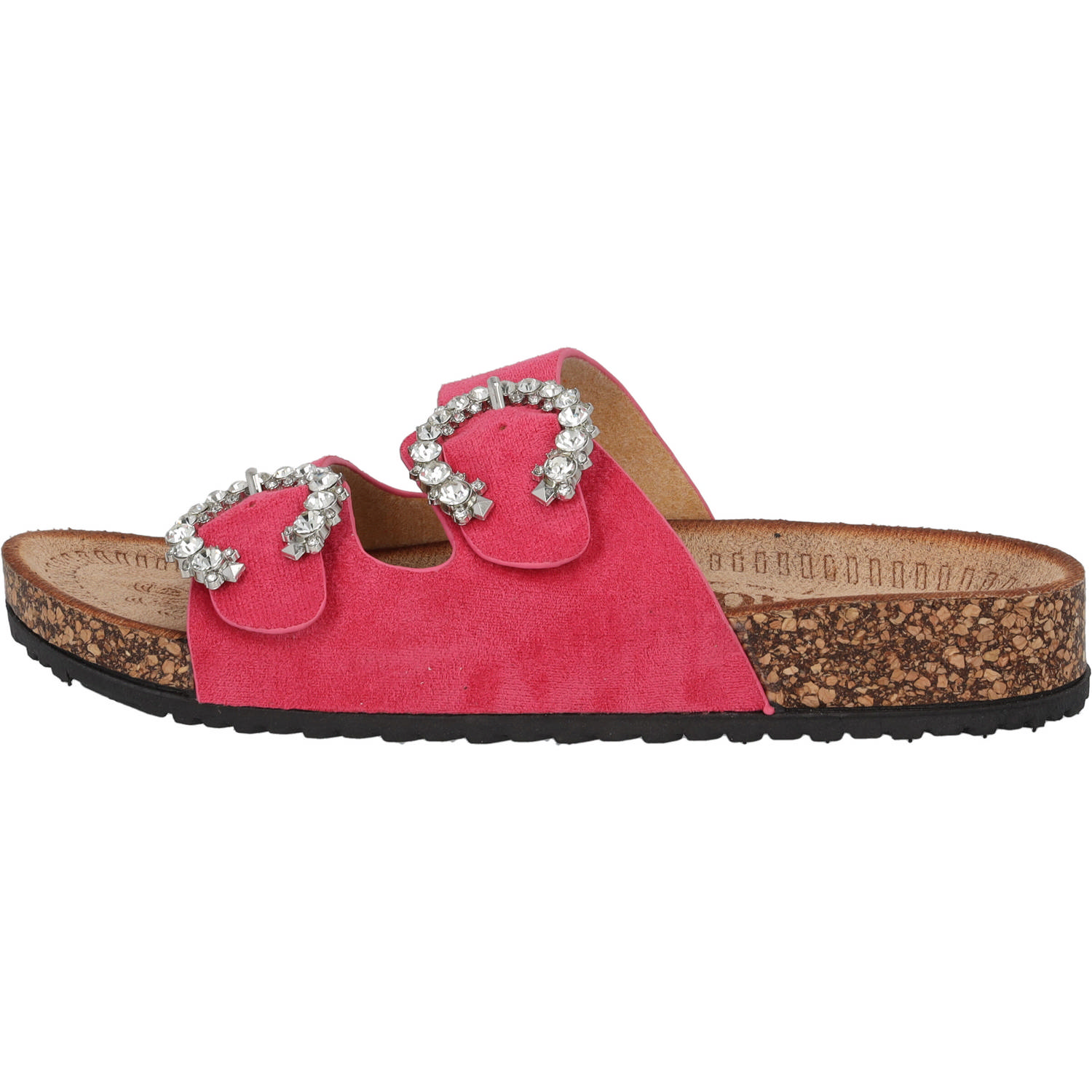 Palado Utri by Sila Sahin, Plateau-Pantoletten, Damen, Fuchsia