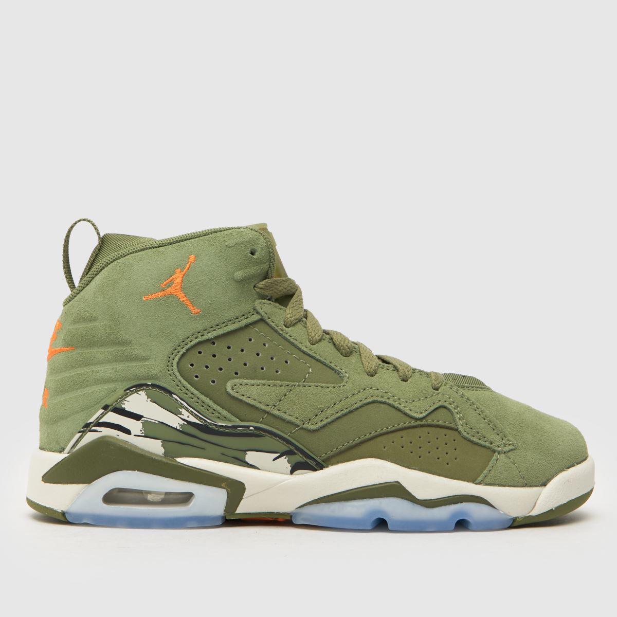 Nike Jordan khaki jumpman 3 peat pojkar ungdomsskor