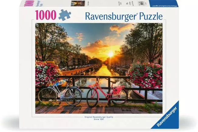 Puzzle 1000 Teile - Fahrräder in Amsterdam