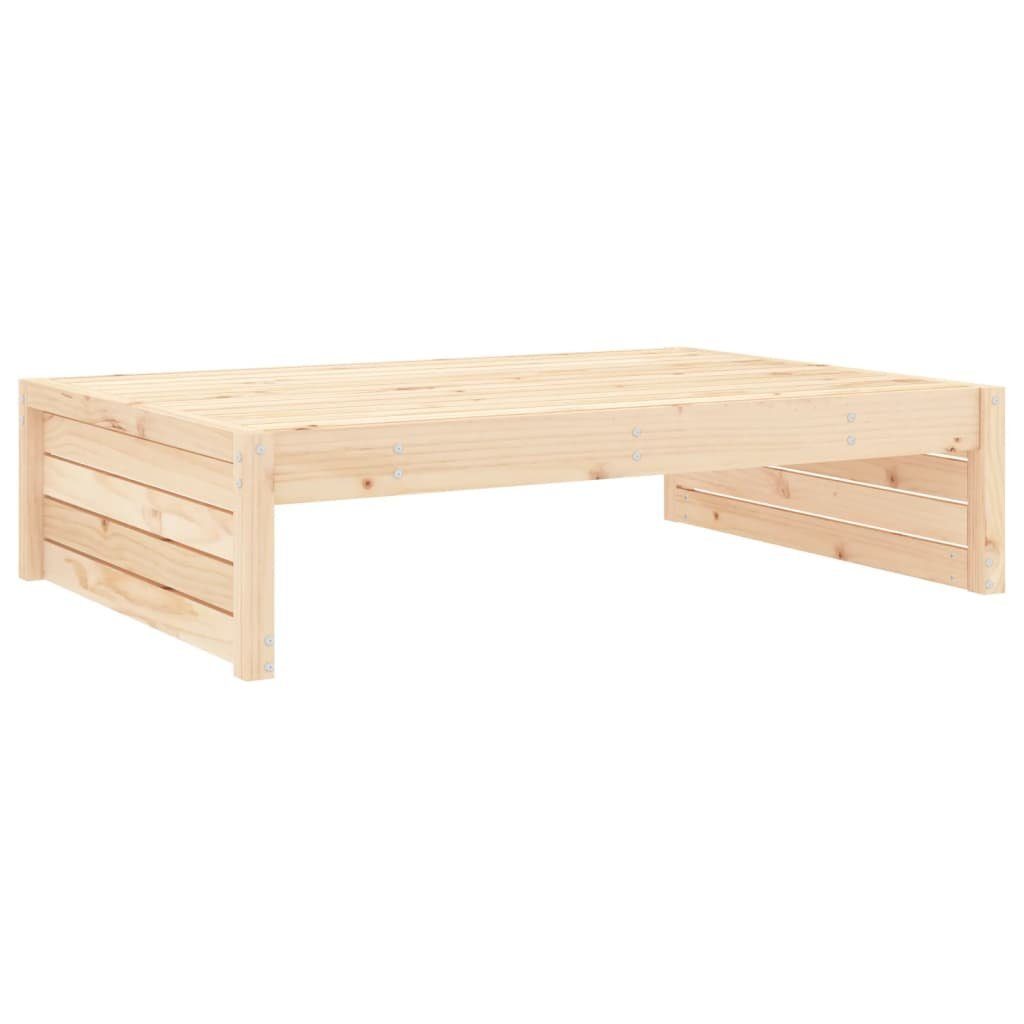 vidaXL Loungesofa Gartenhocker 120x80 cm Massivholz Kiefer, 1 Teile