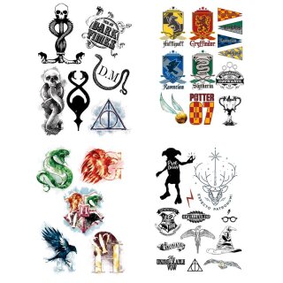 Harry Potter Tattoos 35-er Set