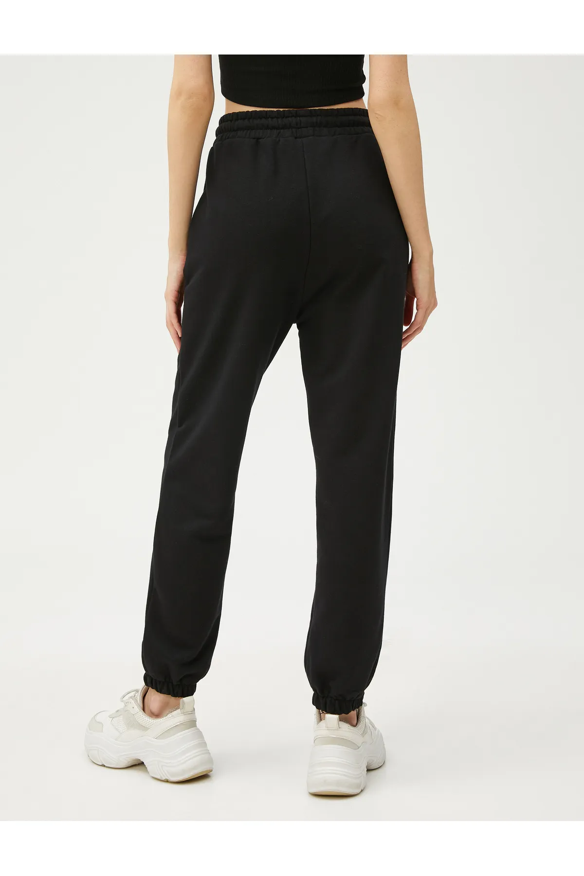 Koton  Jogger-Jogginghose, Taillentasche, Baumwolle