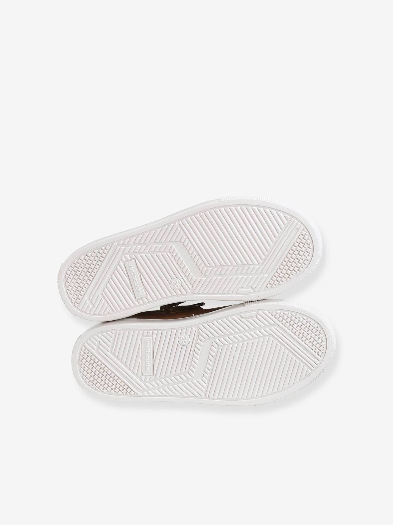 Vertbaudet Jungen Sneakers, Reißverschluss - karamell