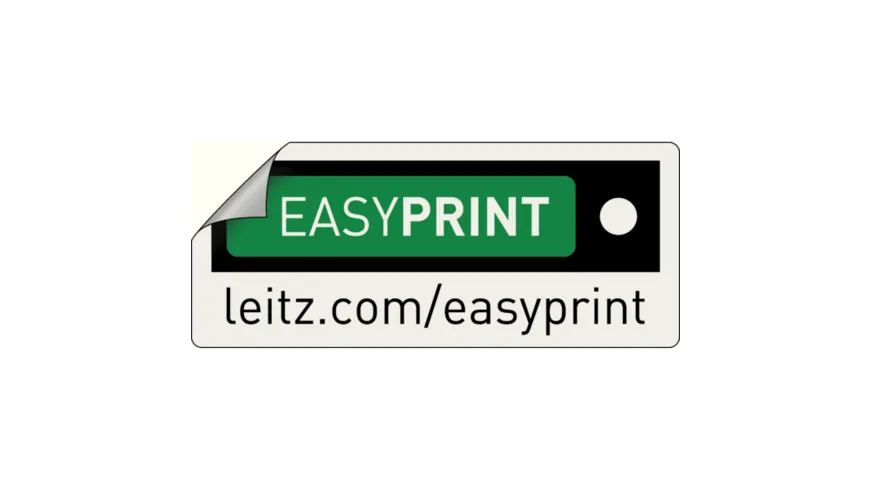 LEITZ Ordner Plastik A4 blau, schmal blau