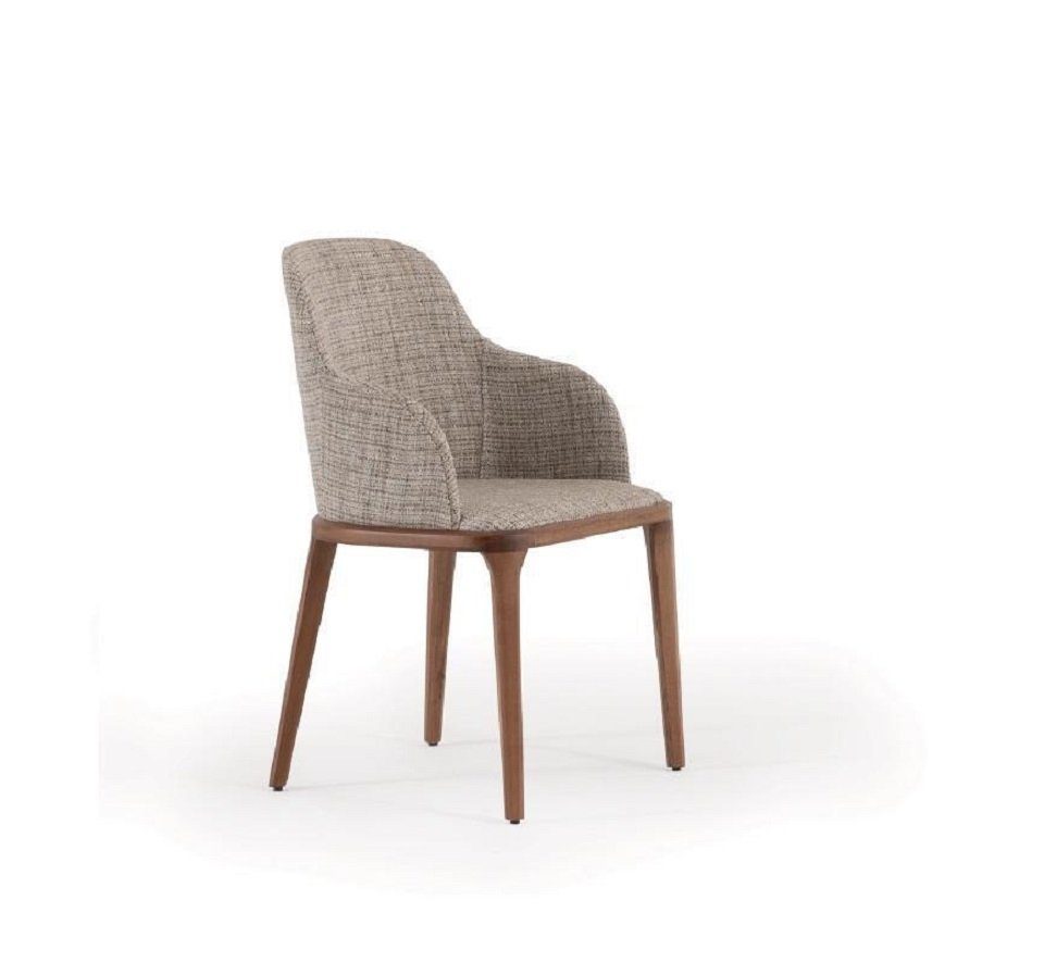 JVmoebel Esszimmer-Set Esszimmer Tisch 4x Stühle Anrichte Spiegel Essgruppe Design, (7-St)