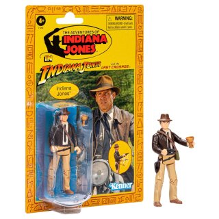 Indiana Jones Retro Collection Actionfigur Indiana Jones (Der letzte Kreuzzug) 10 cm