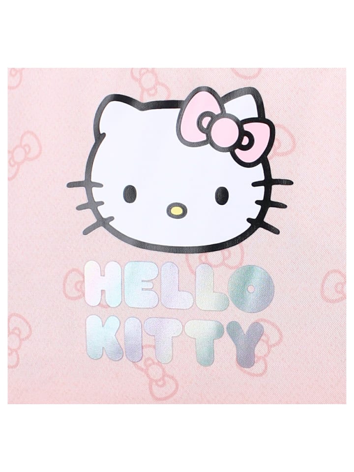 COFI 1453 Hello Kitty Rucksack –geräumigem Hauptfach und verstellbaren in Rosa günstig kaufen 37 cm