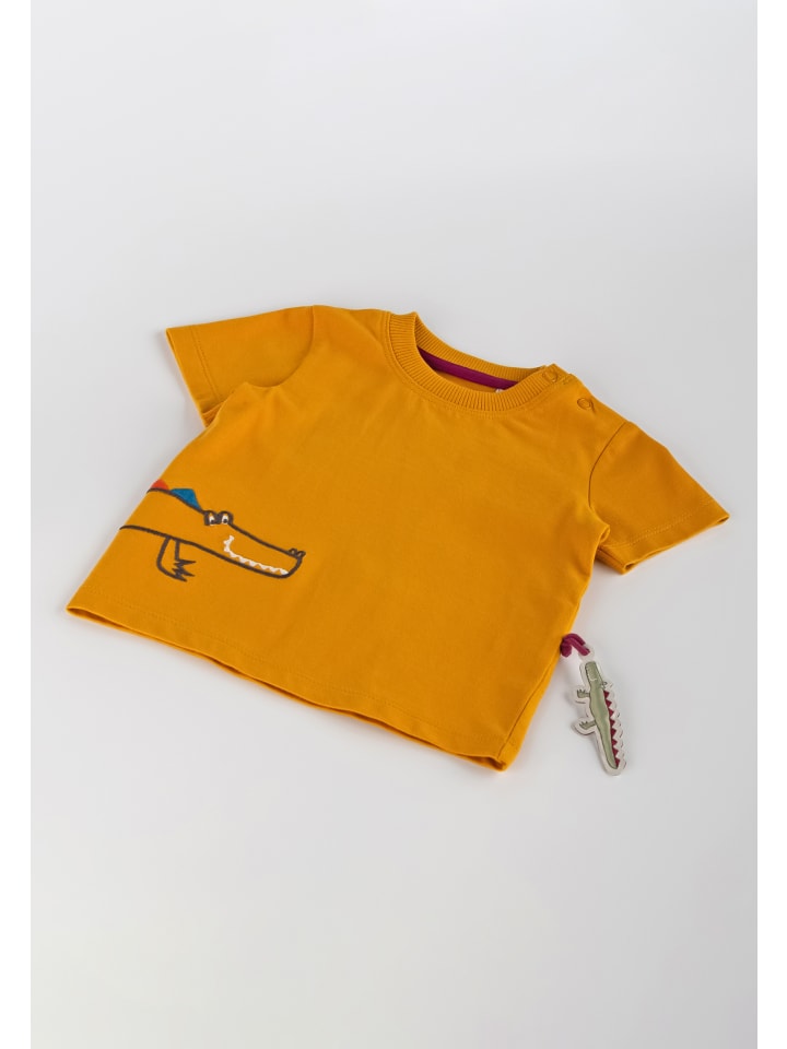 Sigikid T-Shirt Happy Crocodile in senfgelb günstig kaufen