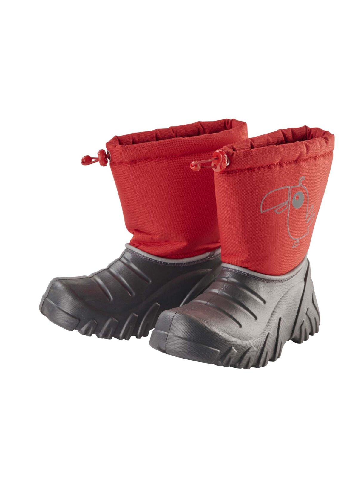 Winterstiefel mit Warmfutter, rot