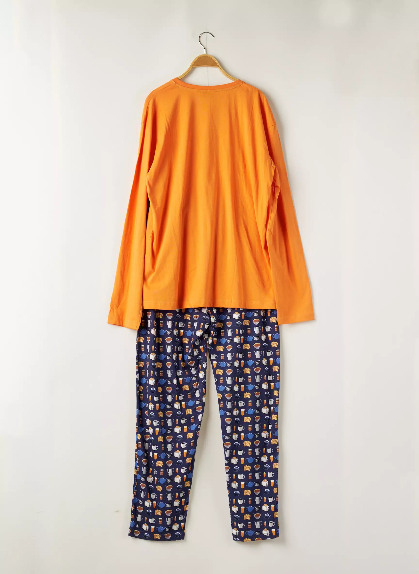 Arthur Pyjamas 1 Homme couleur orange