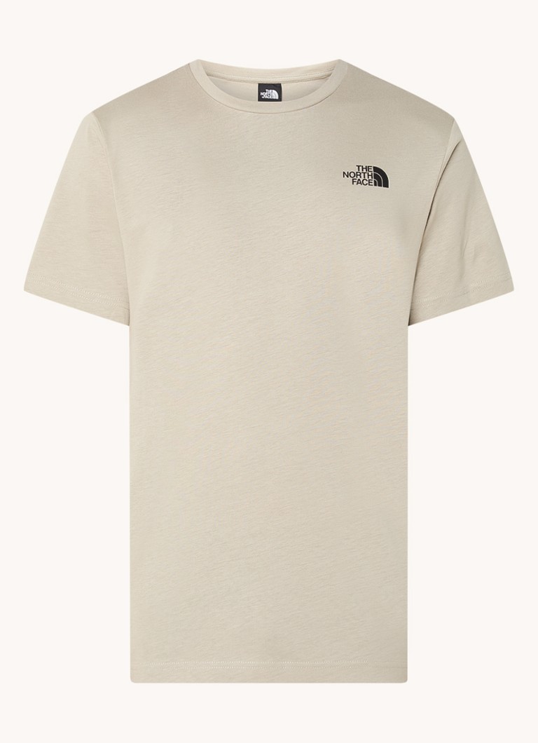 Tricou The North Face cu logo și imprimeu pe spate.